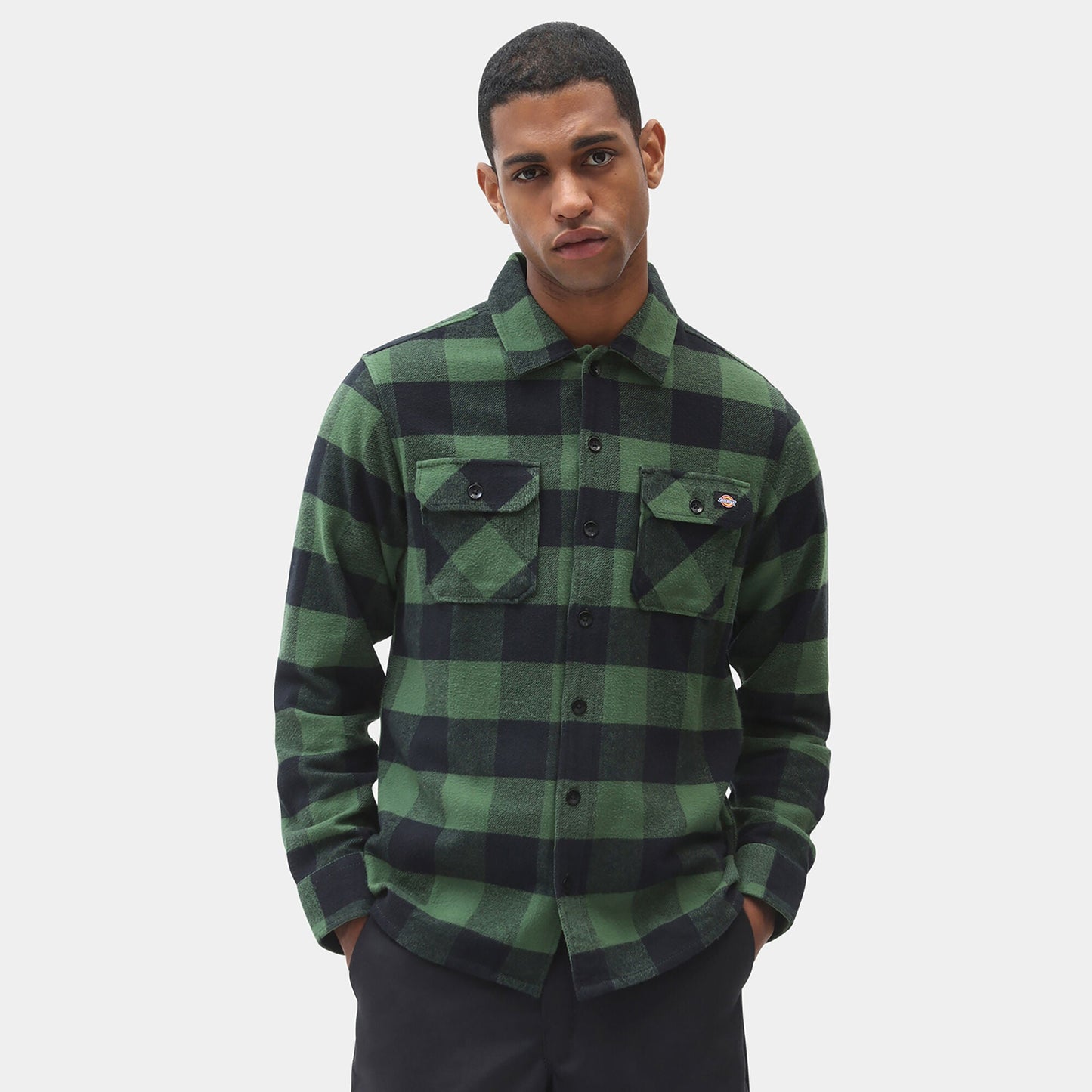 Green Plaid (PEB),XS