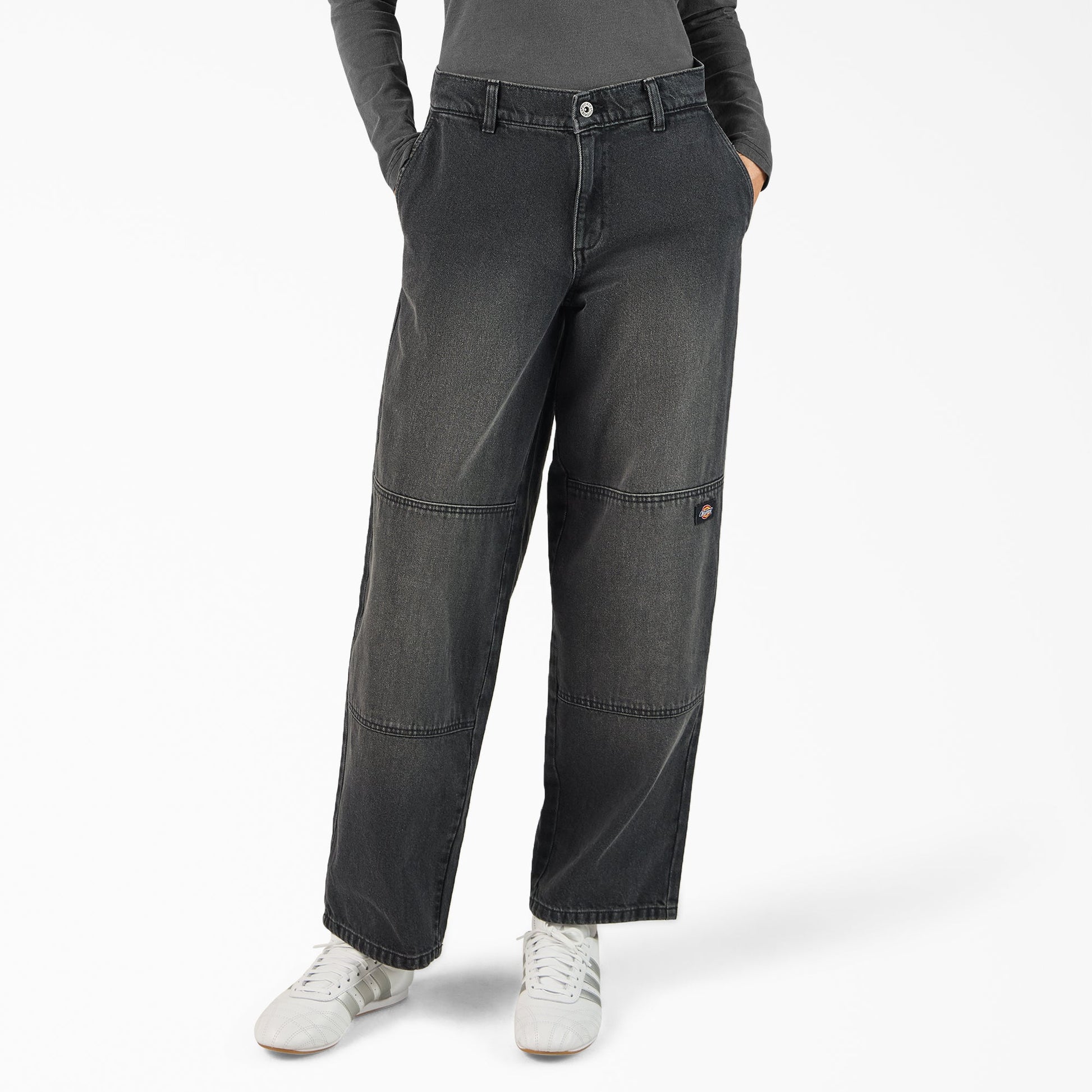 Dickies Women’s Loose Fit Double Knee Jeans
