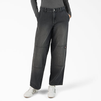 Dickies Women’s Loose Fit Double Knee Jeans