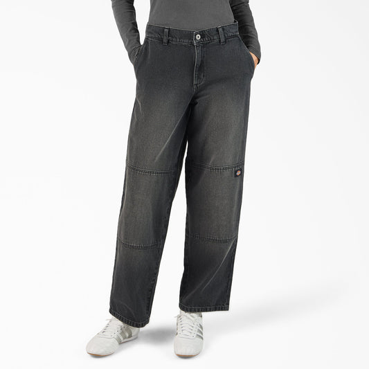 Dickies Women’s Loose Fit Double Knee Jeans