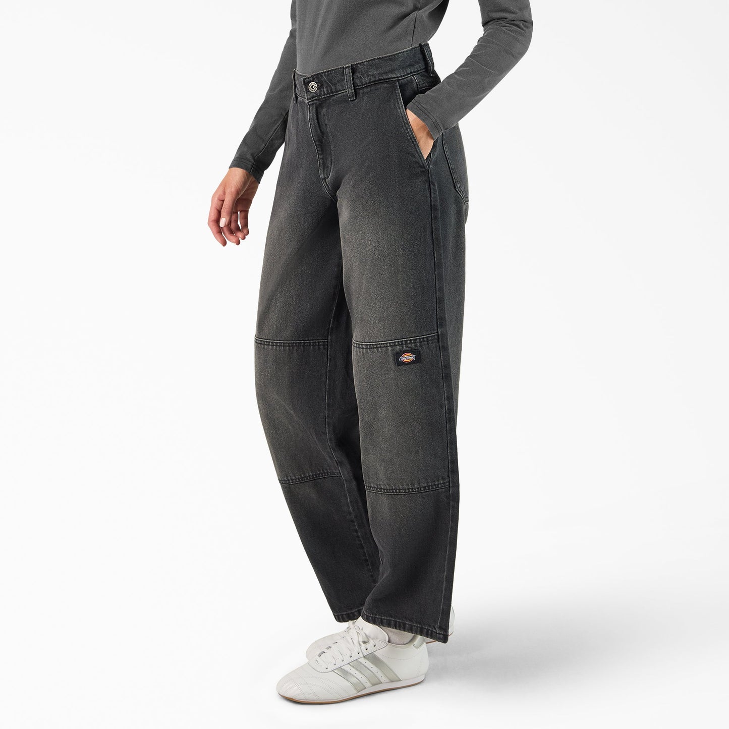 Dickies Women’s Loose Fit Double Knee Jeans