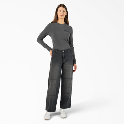 Dickies Women’s Loose Fit Double Knee Jeans