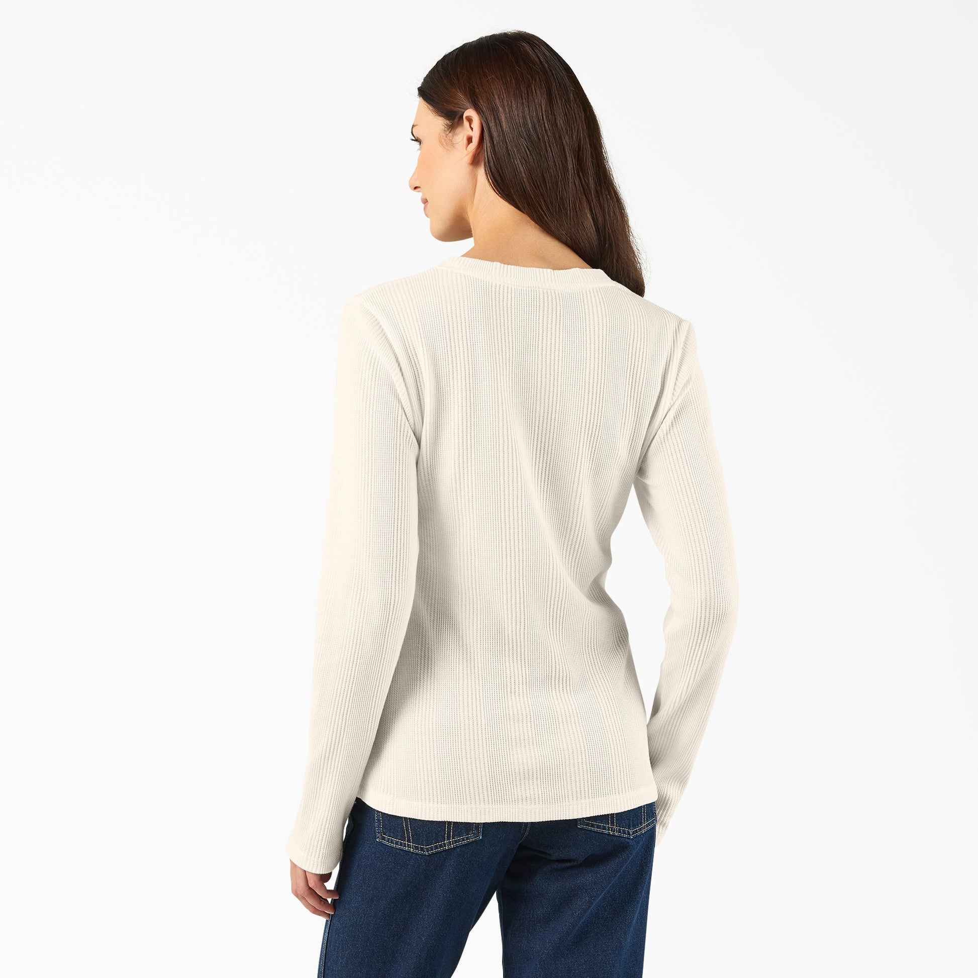 Dickies Women’s Crewneck Henley Shirt