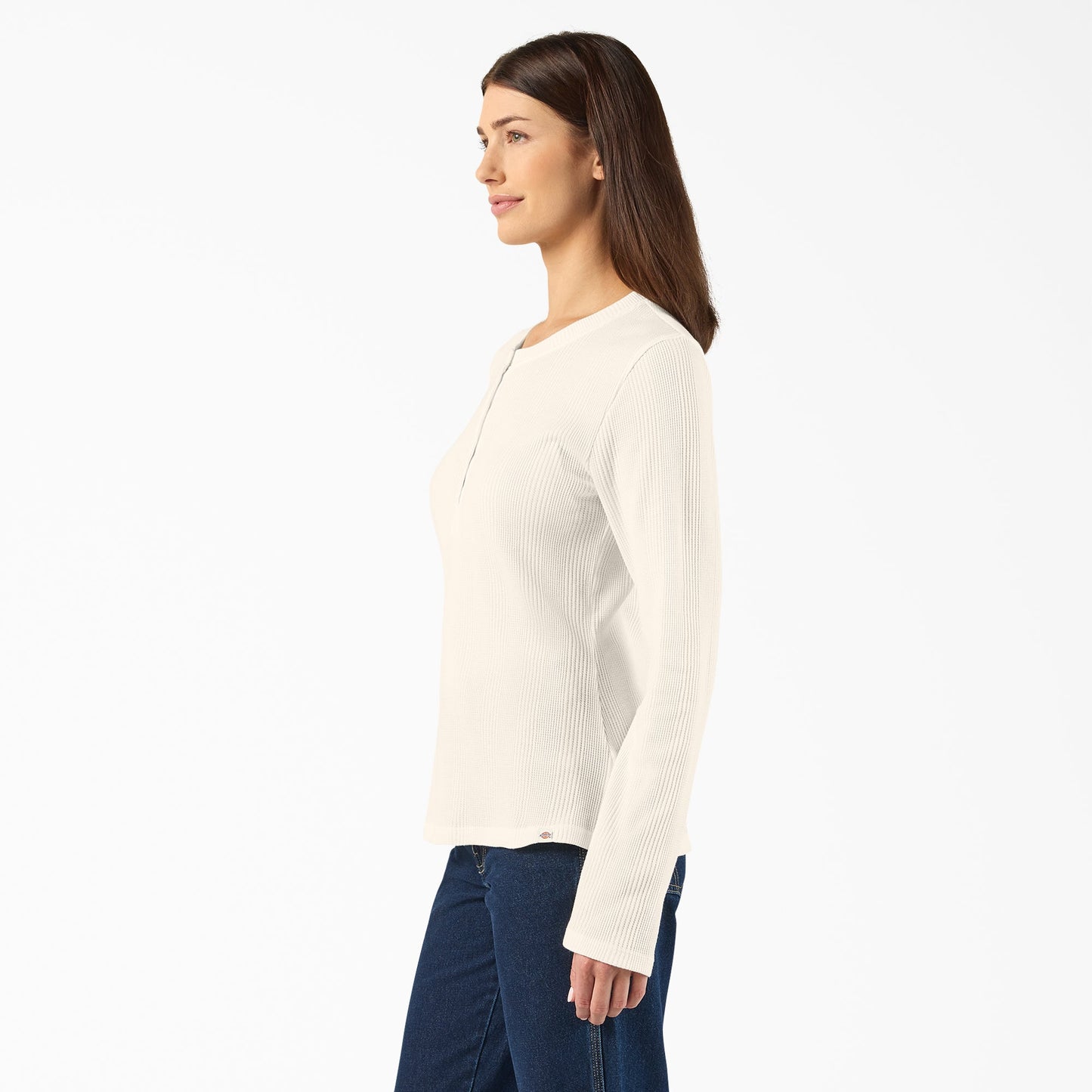 Dickies Women’s Crewneck Henley Shirt