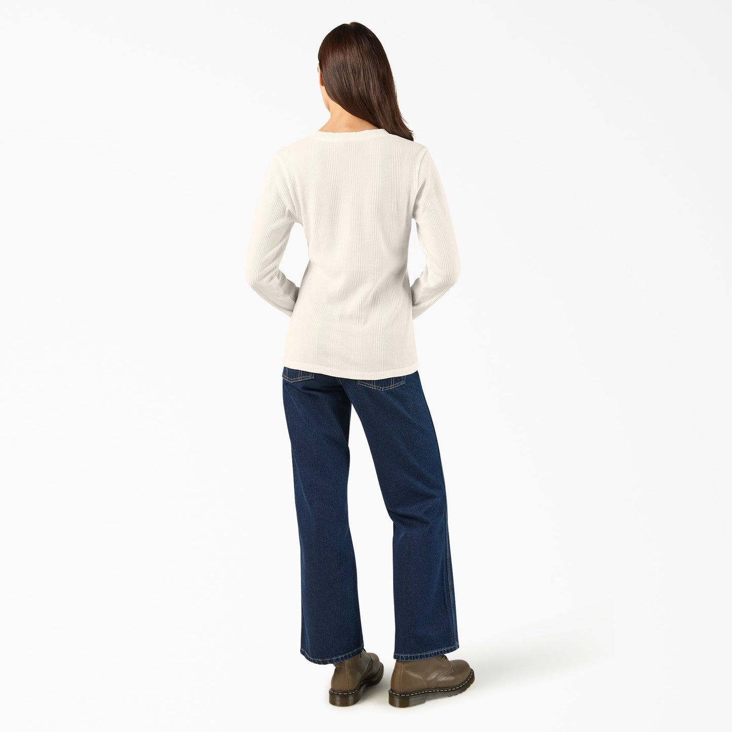 Dickies Women’s Crewneck Henley Shirt