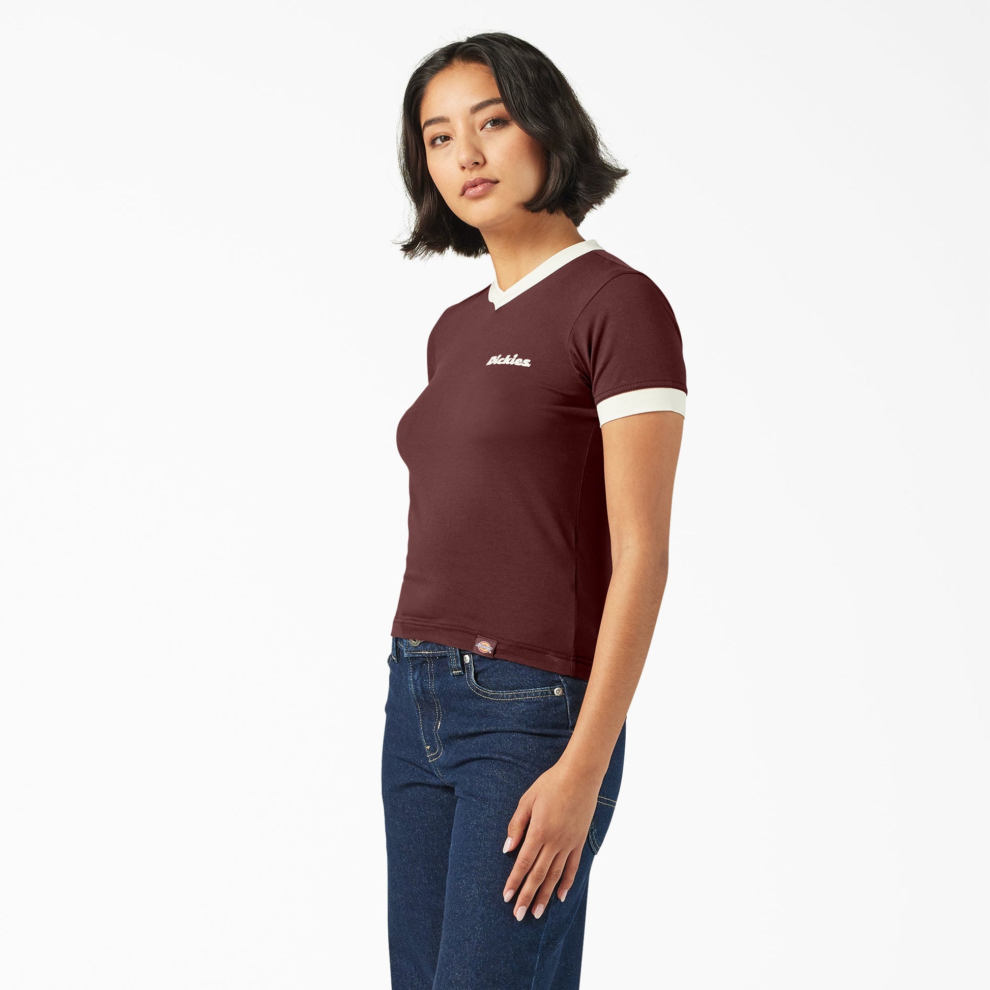 Dickies Women’s Slayden Ringer Tee
