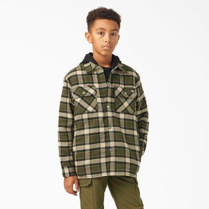 Dickies Boys’ Flannel Shirt Jacket