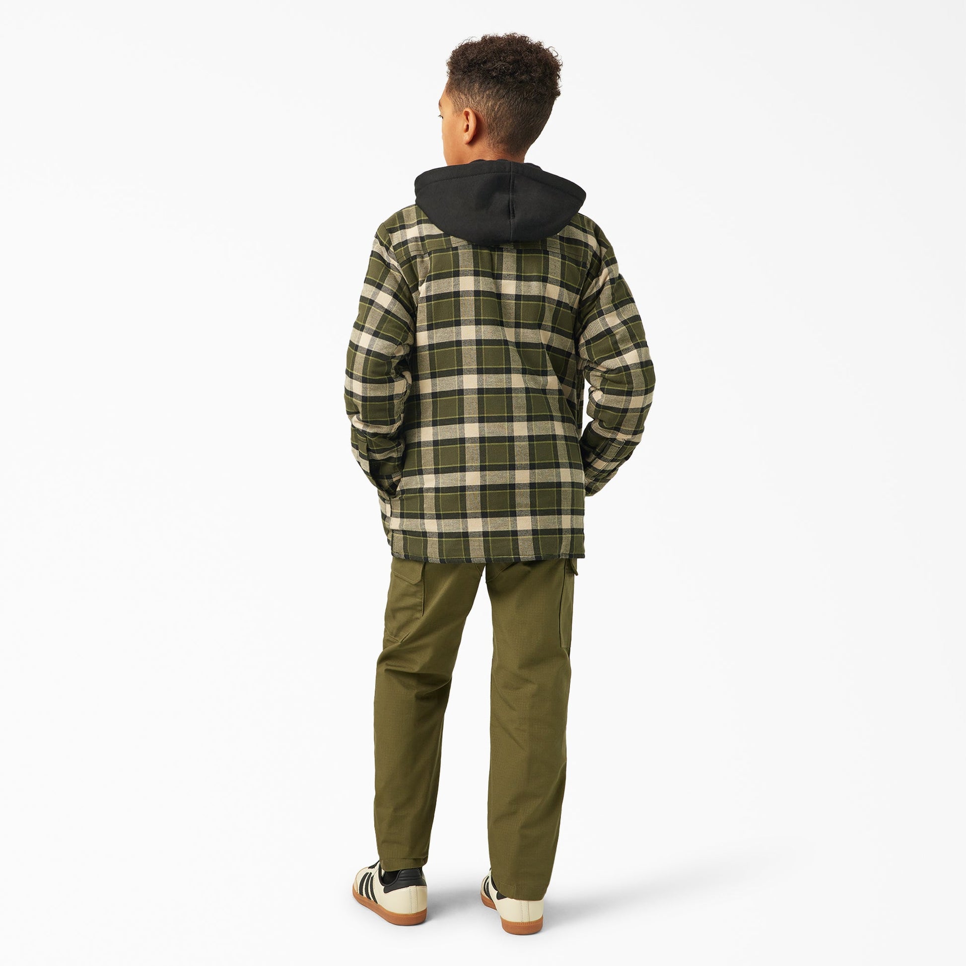 Dickies Boys’ Flannel Shirt Jacket