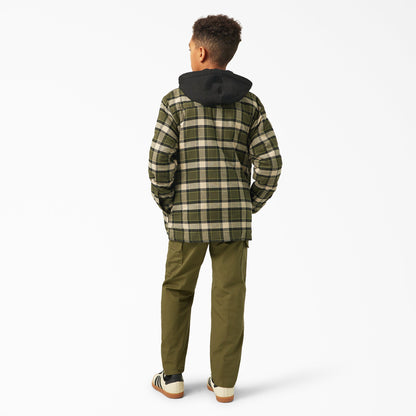 Dickies Boys’ Flannel Shirt Jacket