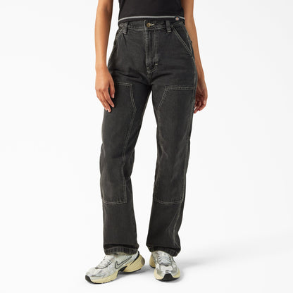 Dickies Women’s Madison Loose Fit Double Knee Jeans