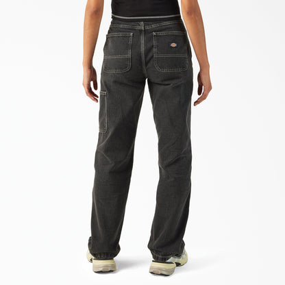 Dickies Women’s Madison Loose Fit Double Knee Jeans