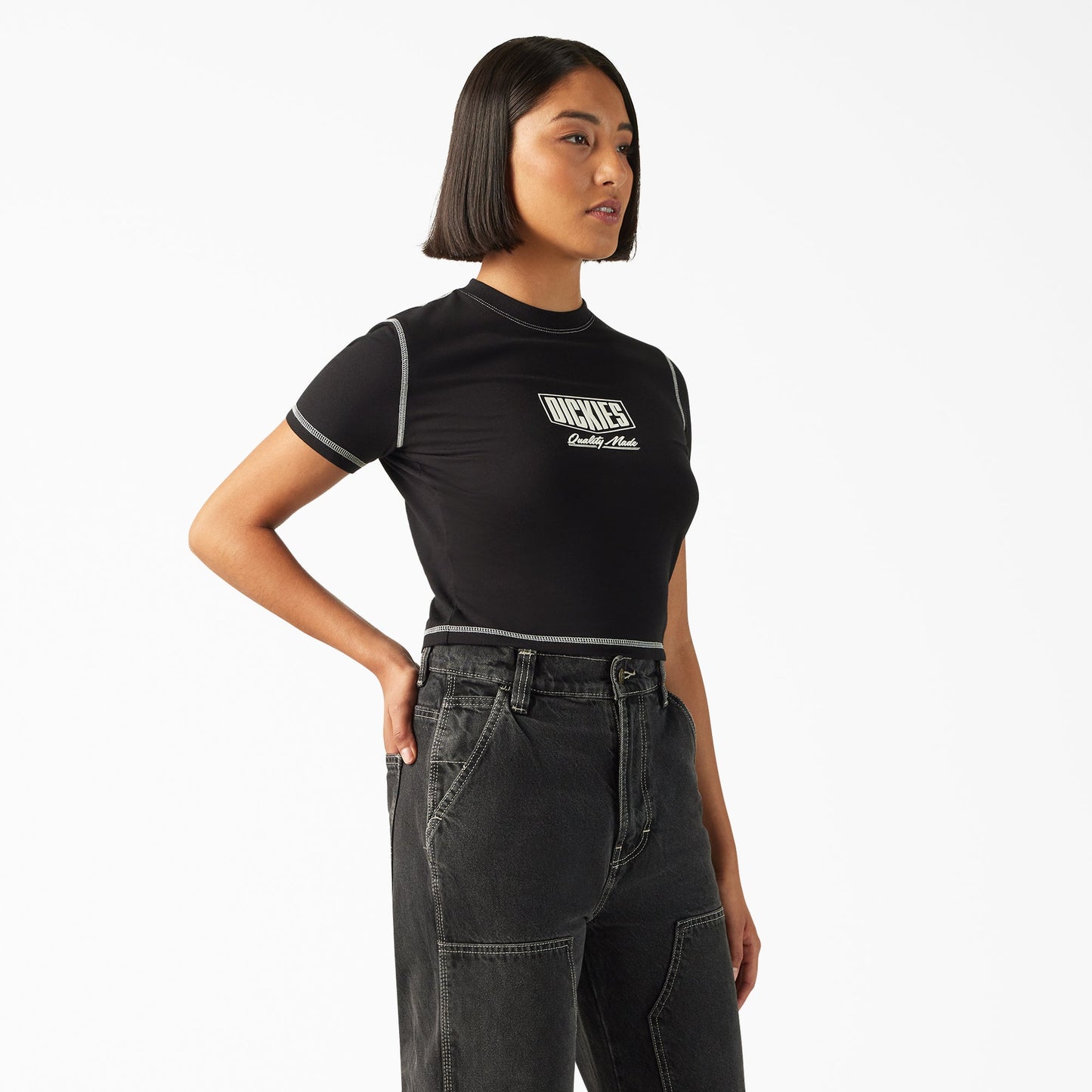 Dickies Women’s Madison Loose Fit Double Knee Jeans