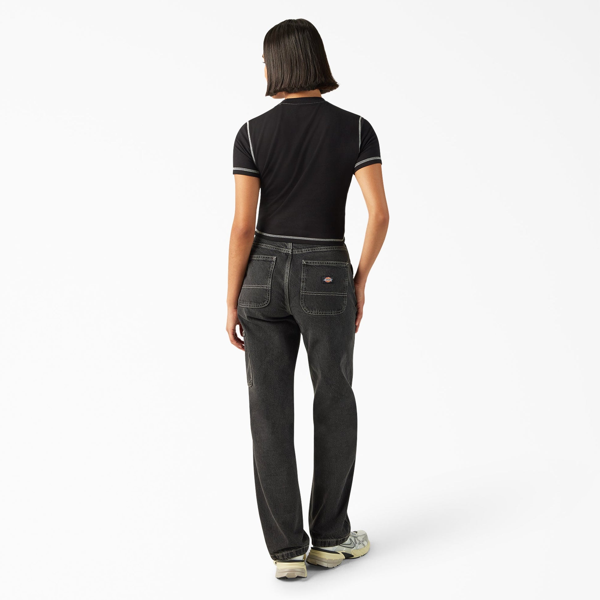 Dickies Women’s Madison Loose Fit Double Knee Jeans