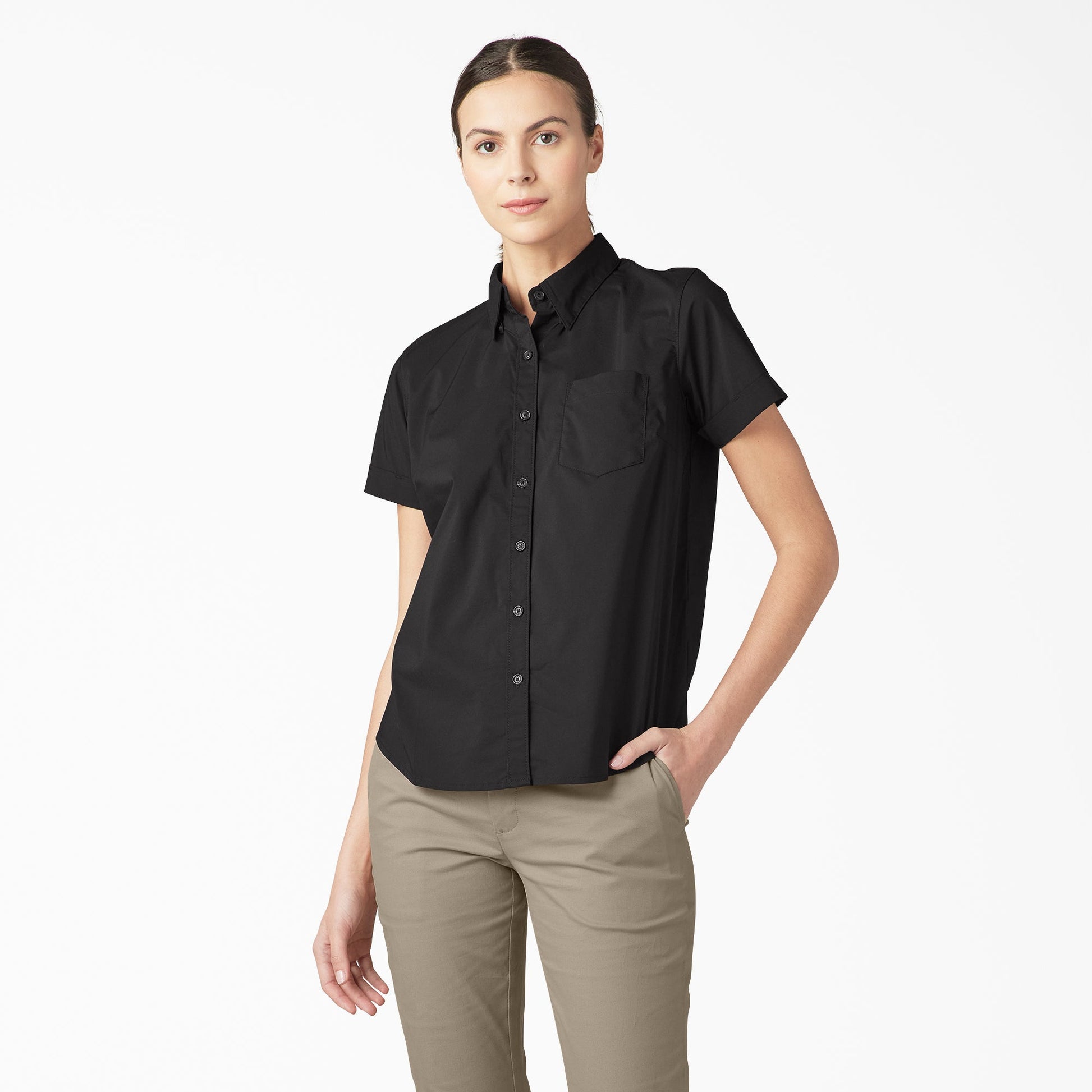 Dickies Women’s Button-Up Shirt