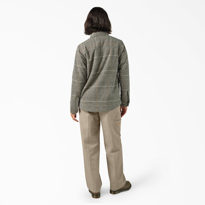Dickies Women’s Fleece Lined Flannel Chore Coat