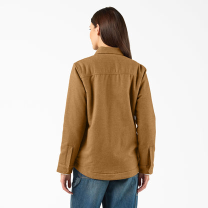 Dickies Women’s Fleece Lined Flannel Chore Coat