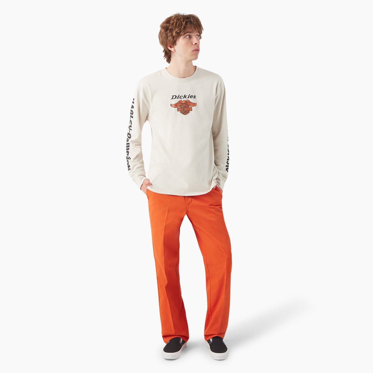 Dickies Dickies x Harley-Davidson Heavyweight Long Sleeve Eagle Tee