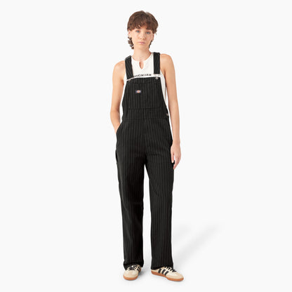 Dickies Women’s Pinstripe Service Bib Overalls