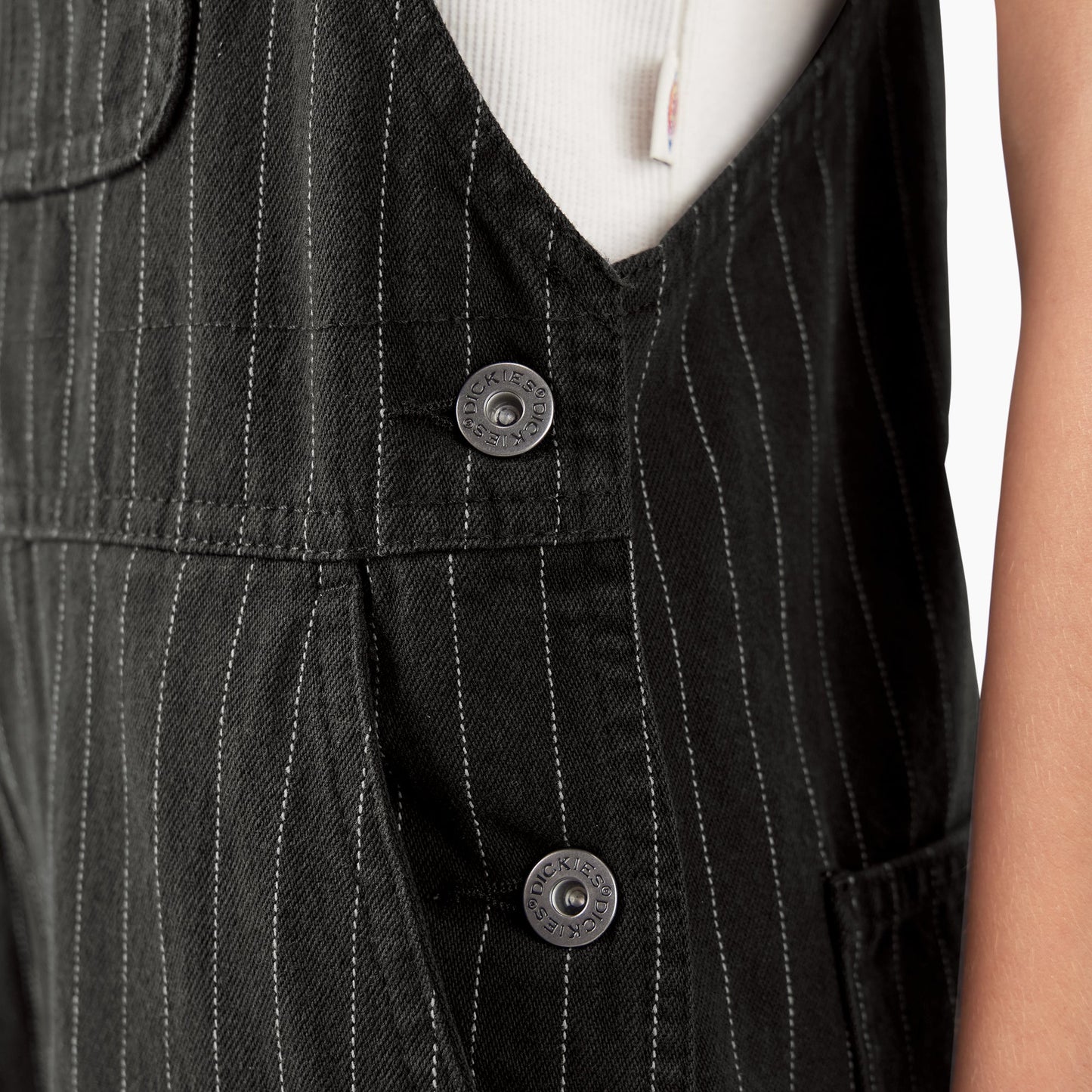 Dickies Women’s Pinstripe Service Bib Overalls