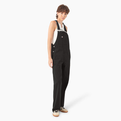 Dickies Women’s Pinstripe Service Bib Overalls