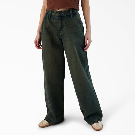 Dickies Women’s Loose Fit Denim Carpenter Jeans