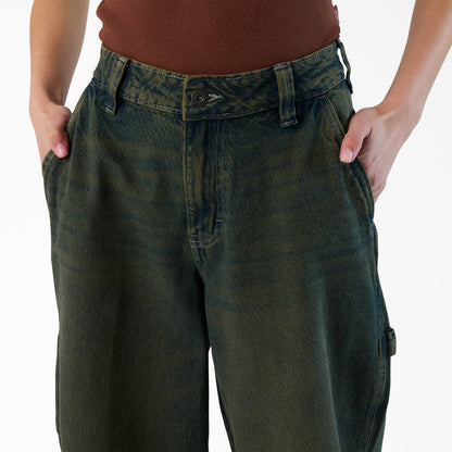 Dickies Women’s Loose Fit Denim Carpenter Jeans