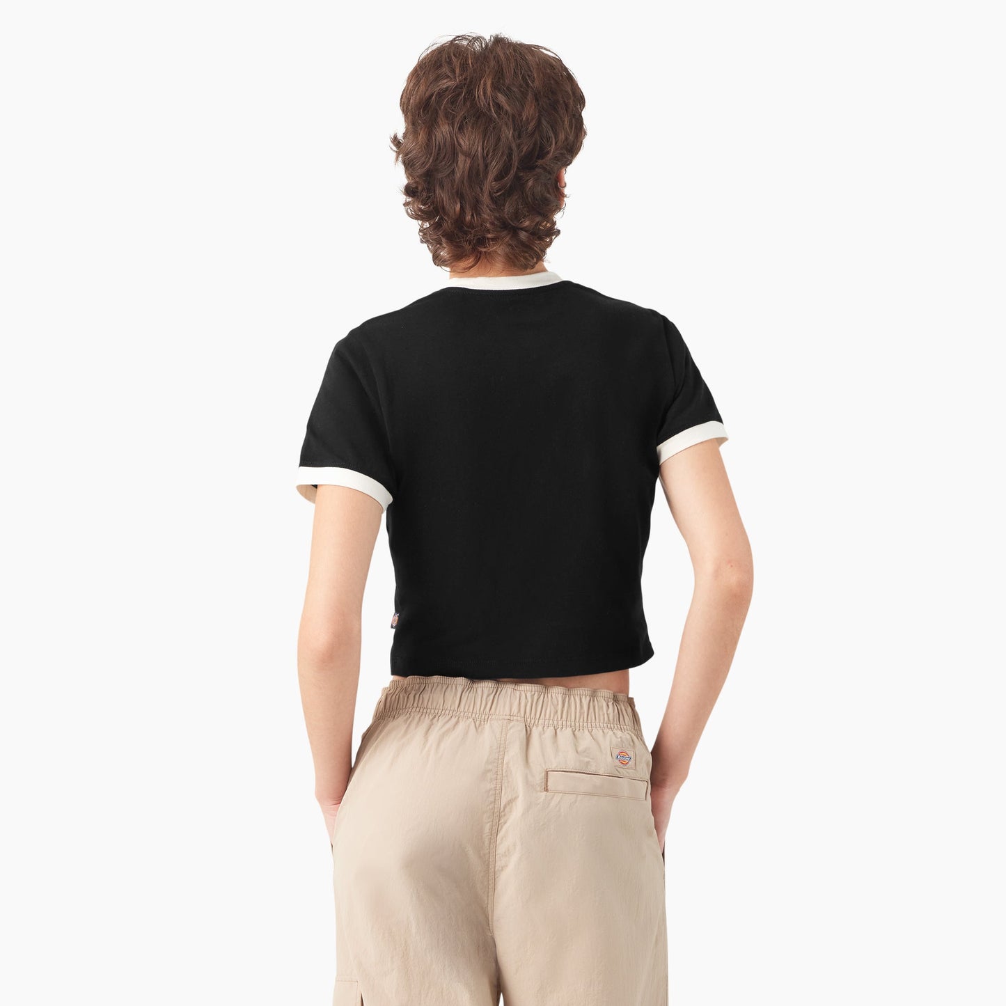 Dickies Women’s Lewistown Cropped Ringer T-Shirt