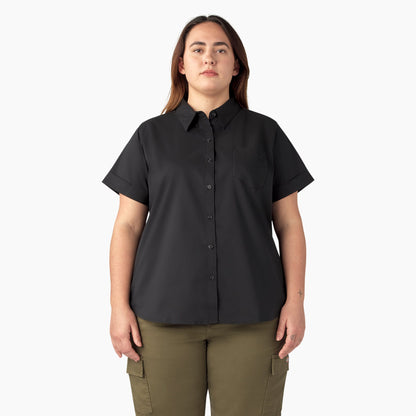 Dickies Women’s Plus Button-Up Shirt