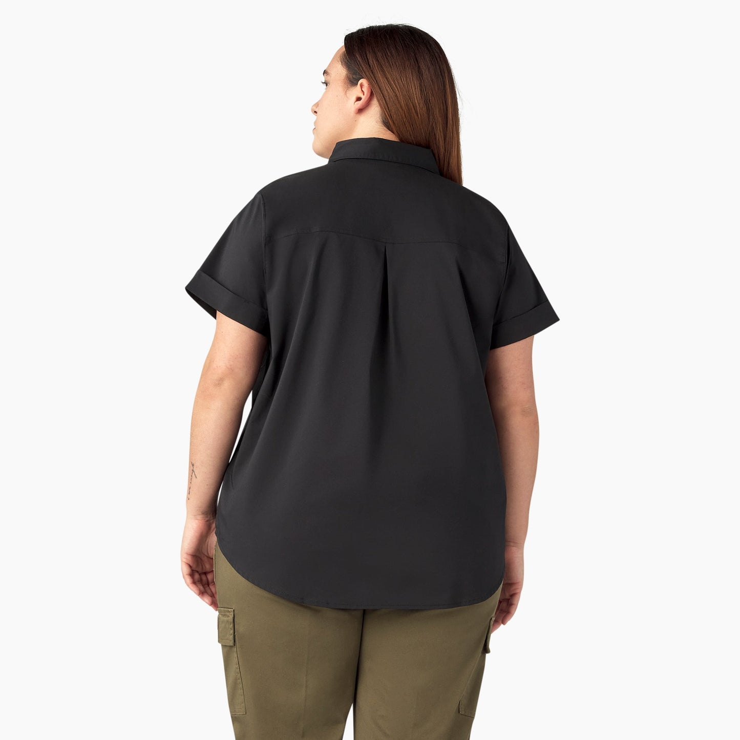 Dickies Women’s Plus Button-Up Shirt