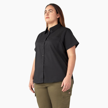 Dickies Women’s Plus Button-Up Shirt