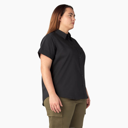 Dickies Women’s Plus Button-Up Shirt