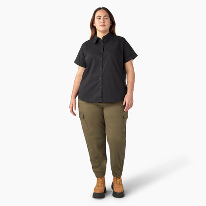 Dickies Women’s Plus Button-Up Shirt