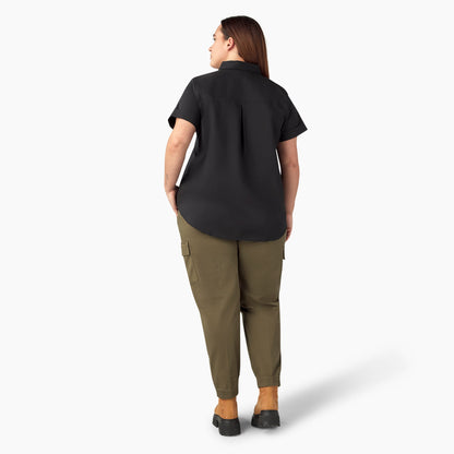 Dickies Women’s Plus Button-Up Shirt
