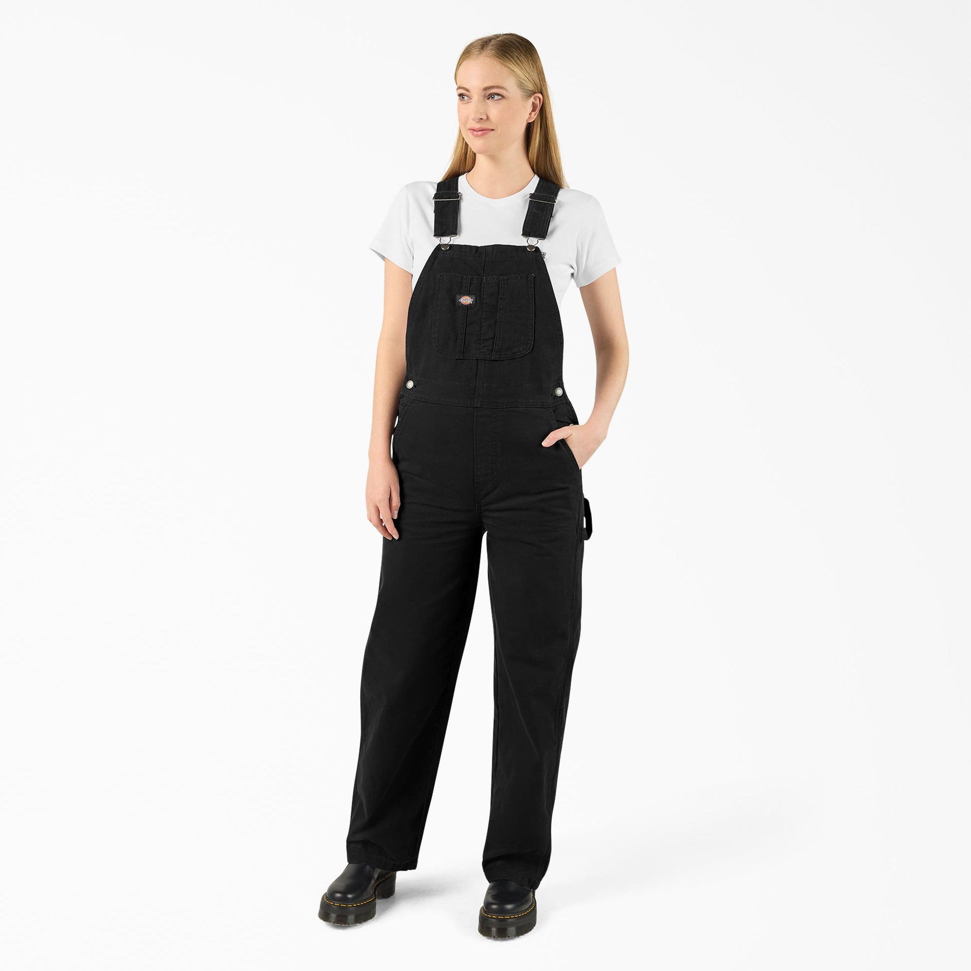 Dickies Women’s Canvas Bib Overalls