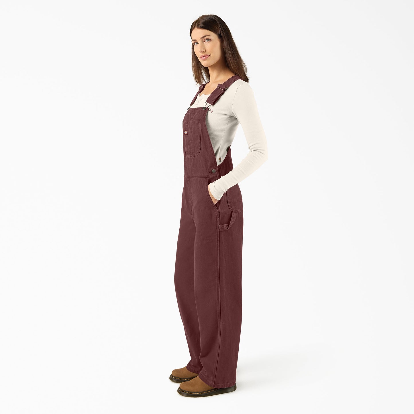 Dickies Women’s Canvas Bib Overalls