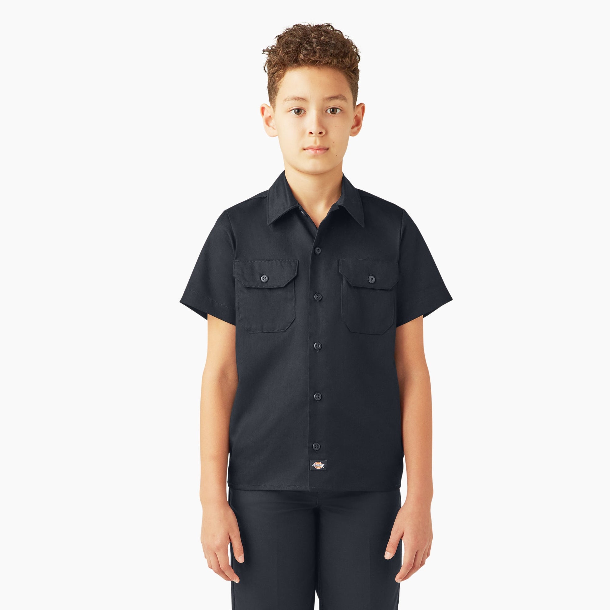 Dickies Kids’ Short Sleeve Work Shirt