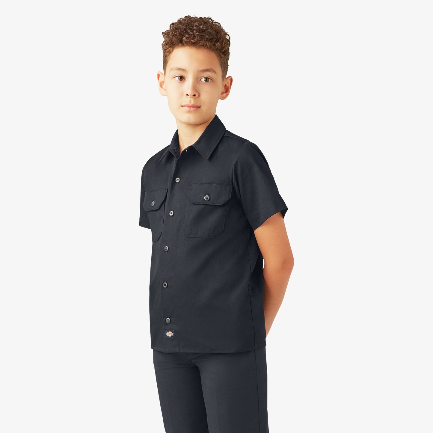 Dickies Kids’ Short Sleeve Work Shirt