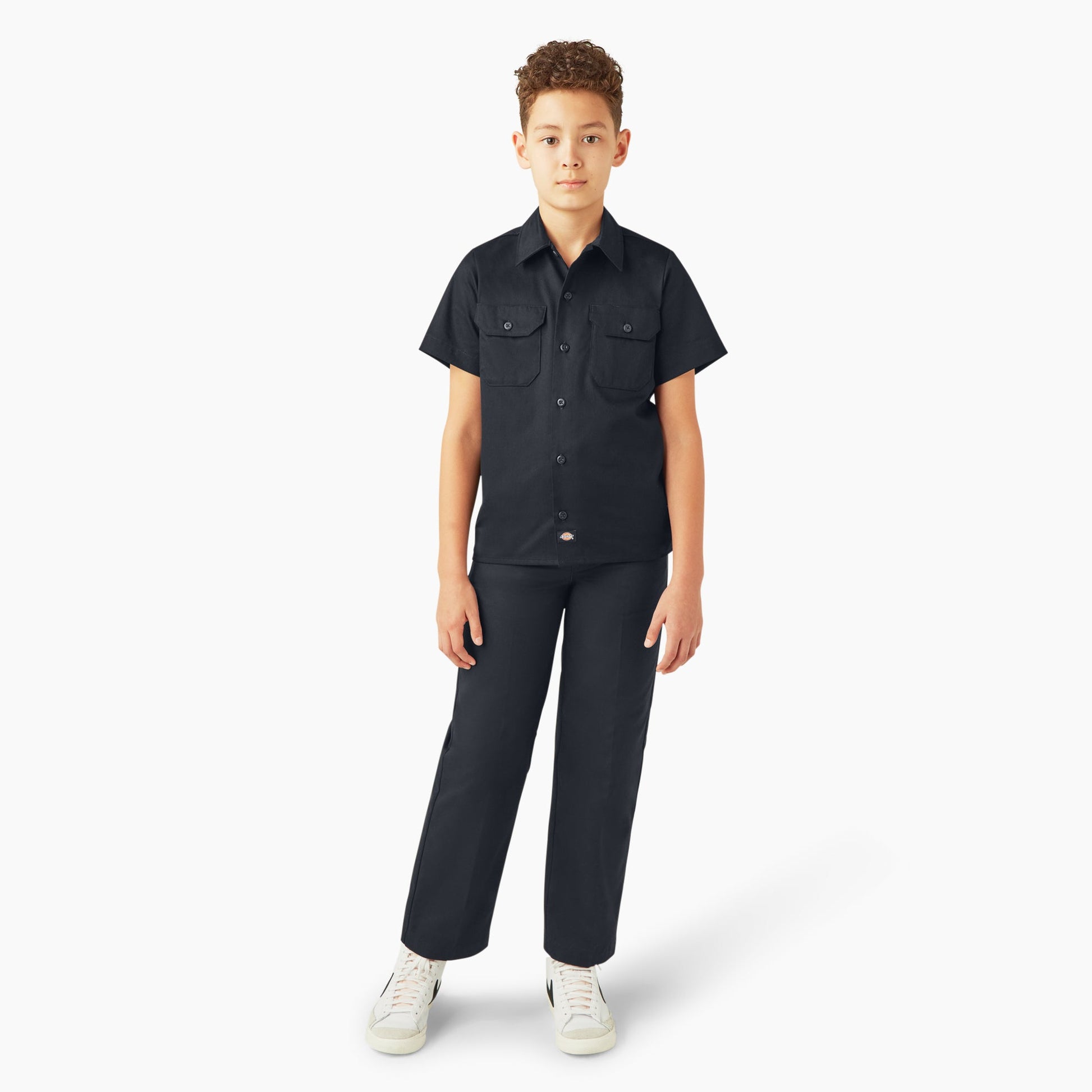 Dickies Kids’ Short Sleeve Work Shirt